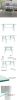 White Coffee Table, Clear Coffee Table, Modern Side Center Tables for Living Room, Living Room Furniture