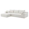 [VIDEO provided]109*68" Modular Sectional Living Room Sofa Set, Modern Minimalist Style Couch, Upholstered Compressed Sofa for Living Room, Bedroom