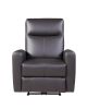Blane Brown Top Grain Leather Match Power Motion Recliner