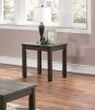 Espresso Color 3pc Coffee Tables Set Classic 1x Coffee Table and 2x End Tables Living Room Furniture