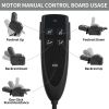 Dual Motor Infinite Position Up to 350 LBS Leatheraire Power Lift Recliner Chair