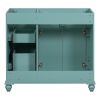 36'' Bathroom Vanity without Top Sink, Free Standing Vanity Set with 2 Drawers& Soft Closing Doors