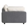 [Video]50*43" Oversized Chenille Single Sofa Chair,Wide and Deep Seat Accent Chair,Modern Upholstered Comfy Armchair