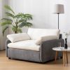[Video]50*43" Oversized Chenille Single Sofa Chair,Wide and Deep Seat Accent Chair,Modern Upholstered Comfy Armchair