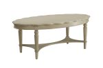 Fordon French Antique White Finish Coffee Table