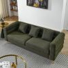 81Inch Oversized 3 Seater Sectional Sofa, Living Room Comfort Fabric Sectional Sofa - Deep Seating Sectional Sofa