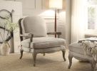 Formal Luxury Accent Chair Plush Cushion Seat and Back Carving Solid Wood Textured Fabric Upholstered Furniture 1pc