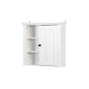 Bathroom Wooden Wall Cabinet with a Door 20.86x5.71x20 inch