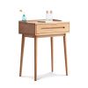 Dresser Bistro Table dresser 100% solid table table desk top table dresser compact dresser accessories storage width 60cm storage drawer natural wood
