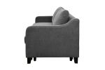 69" 3 in 1 Convertible Queen Sleeper Sofa Bed, Modern Fabric Loveseat Futon Sofa Couch w/Pullout Bed, Love Seat Lounge Sofa w/Reclining Backrest