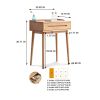 Dresser Bistro Table dresser 100% solid table table desk top table dresser compact dresser accessories storage width 60cm storage drawer natural wood