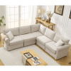 [NEW ARRIVED] [VIDEO PROVIDED] Modular Sectional Sofa Set,Convertible L Shaped Couch ,5 Seat,Reversible Sectional Sofa Couch,Upholstered,Corner Sofa