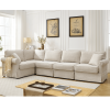 [NEW ARRIVED] [VIDEO PROVIDED] Modular Sectional Sofa Set,Convertible L Shaped Couch ,5 Seat,Reversible Sectional Sofa Couch,Upholstered,Corner Sofa