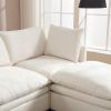 [ PACKAGING NEW UPGRADE] [VIDEO PROVIDED]Modern U-shaped Sectional Sofa ,5-seat Sofa ,Sleeper Sofa Couch with Chaise Lounge for Living Room,Apartment