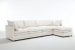 [ PACKAGING NEW UPGRADE] [VIDEO PROVIDED]Modern U-shaped Sectional Sofa ,5-seat Sofa ,Sleeper Sofa Couch with Chaise Lounge for Living Room,Apartment