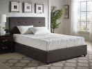 10-inch Full Size Bed Mattress Gel-Infused Memory Foam Mattress, Firm, White, Mattress in a Box