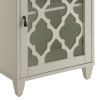 Ceara White Finish Accent Table