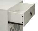 Ceara White Finish Accent Table