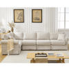 [NEW ARRIVED] [VIDEO PROVIDED] Modular Sectional Sofa Set,Convertible L Shaped Couch ,5 Seat,Reversible Sectional Sofa Couch,Upholstered,Corner Sofa
