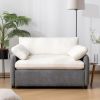 [Video]50*43" Oversized Chenille Single Sofa Chair,Wide and Deep Seat Accent Chair,Modern Upholstered Comfy Armchair