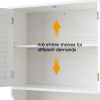 Fralimk 23.6*8.7*67inch Over-The-Toilet Storage, Bathroom Organizers And Storage Over Toilet Cabinet