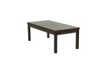 Espresso Color 3pc Coffee Tables Set Classic 1x Coffee Table and 2x End Tables Living Room Furniture