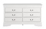 Glory Furniture Louis Phillipe G3190-D Dresser , White