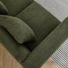 81Inch Oversized 3 Seater Sectional Sofa, Living Room Comfort Fabric Sectional Sofa - Deep Seating Sectional Sofa