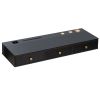47" Floating Shelf with Drawer, Multi-Purpose Wall-Mounted Vanity Table, Mounted Desk, Floating Table for Bedroom, Bathroom, Hairdressers