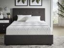 10-inch Full Size Bed Mattress Gel-Infused Memory Foam Mattress, Firm, White, Mattress in a Box