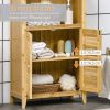 Bathroom Floor Cabinet Natural