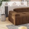 Modern Sofas Couches For Living Room, Comfy Couch With Extra Deep Seats,For Small Spaces, Living Room, Bedroom
