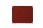 Babs Red Finish Accent Table